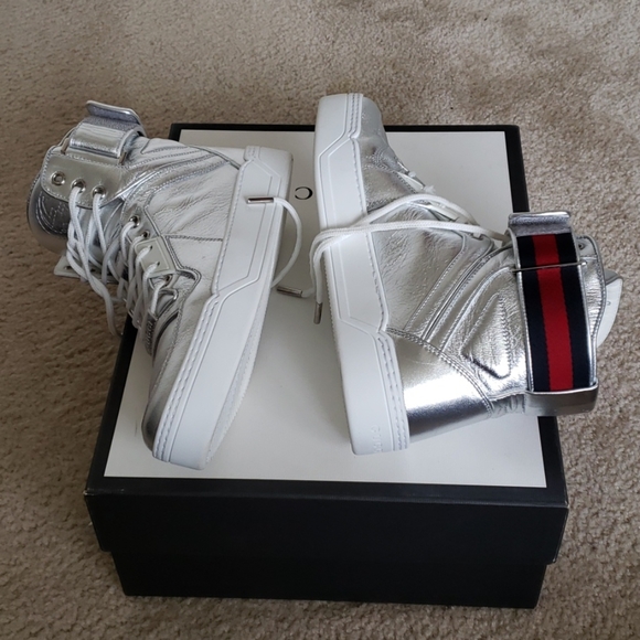 Gucci high top sneakers - Picture 4 of 10